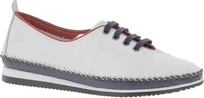 Produktbild von Andrea Conti 1887800 Damen Slipper Mokassins, Größe:41 EU, Farbe:Weiß