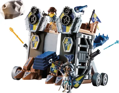 Produktbild von PLAYMOBIL Novelmore 70391 Novelmore Mobile Katapultfestung