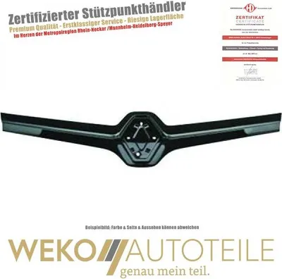 Produktbild von Blende Kühlergitter vorne DIEDERICHS 4482041 für RENAULT