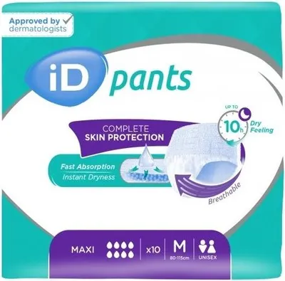 Image de iD Sensitive Pants Maxi Large - 1 paquet de 10 protections