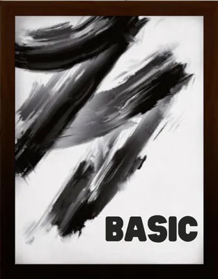 Image de MDF BASIC cadre photo 42x59,4 cm marron 1 pièce.