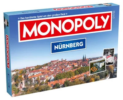 Produktbild von Monopoly - Nürnberg Brettspiel Gesellschaftsspiel Spiel Cityedition Stadtedition