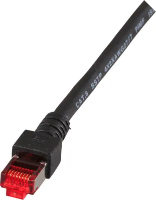 Image de EFB K5515.2 EFB RJ45 Patchkabel S/FTP, Cat.6, LSZH, 2m, schwarz
