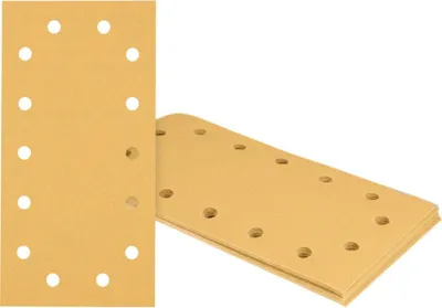 Productafbeelding van EXPERT C470 schuurpapier, 115x280mm, korrelgrootte K120, 14 gaten, 10 stuks.