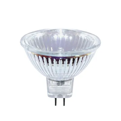 Produktbild von Leuci Halogen Reflektor Kristall Dichroic 50W GU5,3 12V klar warmweiß dimmbar 24°