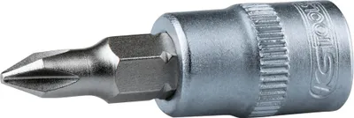 Produktbild von KS TOOLS 917.1399-E 1/2" Bit-Stecknuss, PH3, auf Hänger