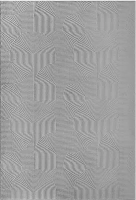 Produktbild von Teppich - 120 x 160 cm - Grau - tolles Japandimuster