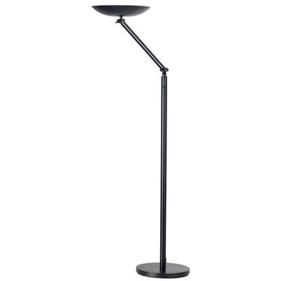 Unilux LED Deckenfluter Varialux, schwarz [Energieklasse D]