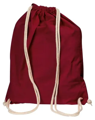 Produktbild von Sportbeutel aus Baumwolle in bordeaux