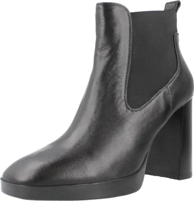 Produktbild von Geox Damen Stiefeletten D36VLE 0LMNH C9999 Farbe: Schwarz Größe: 39