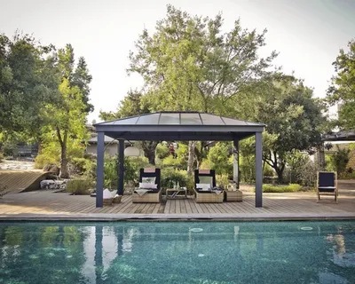 Image de Pavillon Palram - Canopia Dallas 4900 488 x 364 cm anthracite