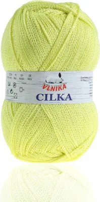 Produktbild von 100g Strickgarn CILKA by VLNIKA Klassikgarn Strickwolle Häkelgarn Sommergarn