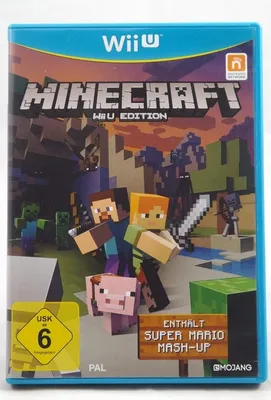 Obrázek produktu pro Nintendo Minecraft: Wii U Edition, Wii U, Režim multiplayer, E10+ (starší 10 let)
