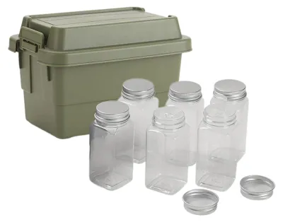 Immagine prodotto di Flaconi portatili per erbe aromatiche con custodia