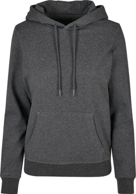 Image de Build Your Brand Basic BB007 | LadiesŽ Basic Hoody Regular Fit Poche kangourou - Couleur : Charcoal - Taille : XXL