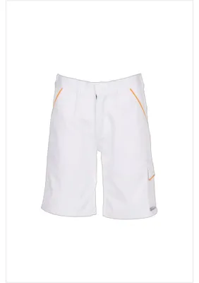 Produktbild von Planam  Highline Shorts reinweiß/reinweiß/gelb Gr. XS, 2377040
