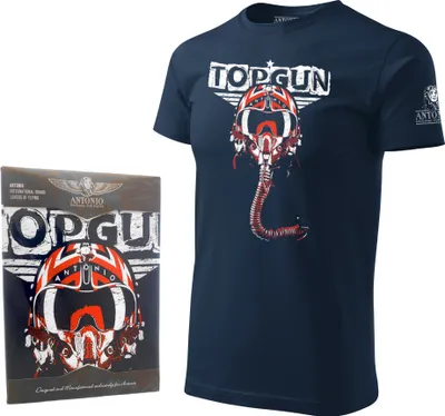Produktbild von T-Shirt mit Pilotenhelm TOPGUN (XL)