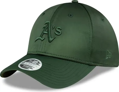 Produktbild von New Era 9Forty Damen Cap - SATIN Oakland Athletics grün