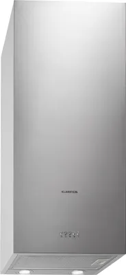Obrázek produktu pro Klarstein Monumenta - Digestoř, nástěnná odsávací digestoř, odsávání/recirkulace vzduchu, průtok odsávaného vzduchu 559 m³/h, ušlechtilá ocel, 2 x filtr s aktivním uhlím, stříbrný