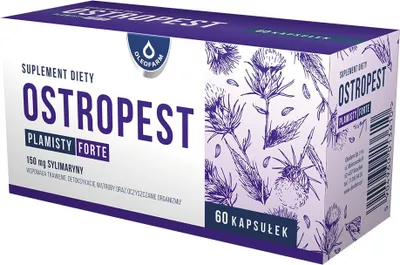 Produktbild von Oleofarm Mariendistel Forte 60 Kapseln - Hochdosiertes Mariendistelextrakt für Lebergesundheit und Verdauungsunterstützung