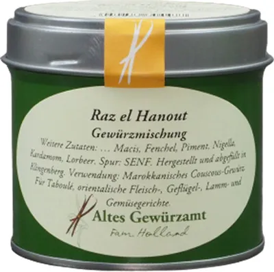 Produktbild von Altes Gewürzamt - Raz el Hanout - Gewürzmischung 70g