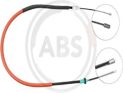 Produktbild von A.B.S. Handbremsseil Seilzug Feststellbremse für RENAULT TWINGO II (CN0) Hinten Links K16987