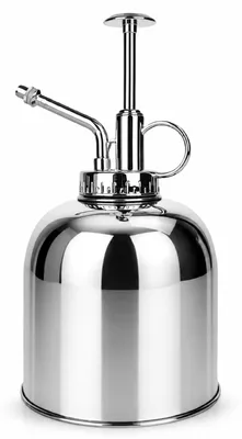 Pflanzensprüher 450 ml, Edelstahl, Sprühflasche, Gießkanne