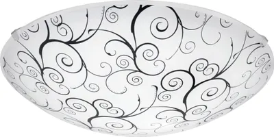 Produktbild von EGLO LED Deckenleuchte Margitta 1, 1 flammige Deckenlampe klassisch, Wohnzimmerlampe aus Metall, Schlafzimmerlampe, LED Flurlampe warmweiß, Ø 31,5 cm