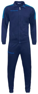 Imagen del producto de Givova - "Tuta Revolution", traje de entrenamiento para hombre, modelo MR1327 (Talla M) (Azul marino/Azul)