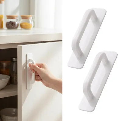Immagine prodotto di Maniglie adesive, 2 pezzi, 6,5 cm, per mobili e porte
