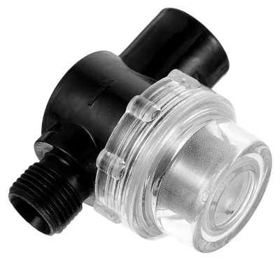 Produktbild von Edelstahl Wasserfilter mit 1/2 Zoll Innengewinde und 50 Mesh Sieb für Hauswasserwerke und Gartenpumpen
