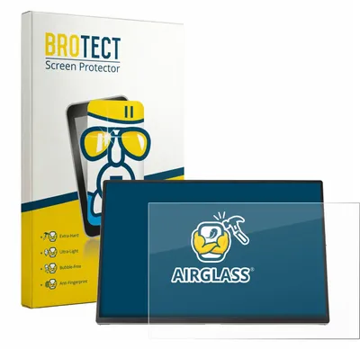 Produktbild von BROTECT Schutzglas für ASUS ZenScreen OLED MQ16FC 9H kratzfest klar
