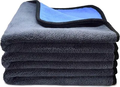 Produktbild von Famanu Mikrofasertücher Auto 3 Stück 500 GSM Poliertuch Lackpflege - extrem saugstark und weich
