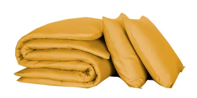 Zdjęcie produktu dla poszwa na kołdrę Olivia 240 x 220 cm bawełna żółta
