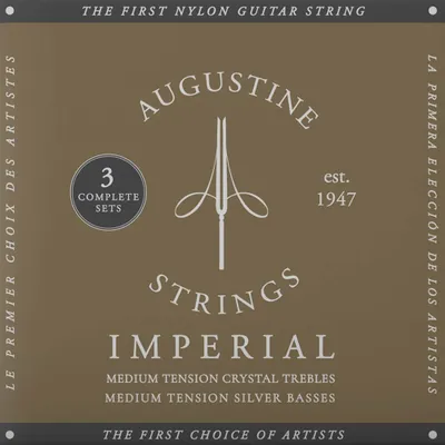 Produktbild von Augustine Imperial red - 3-er Pack, medium tension