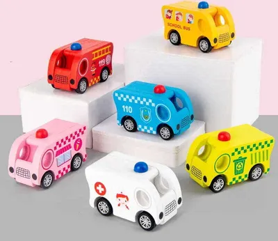 Image de Jouets en bois - Voitures