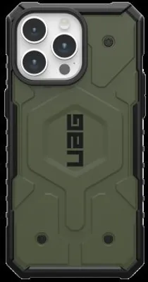 Produktbild von Urban Armor Gear Pathfinder, Cover, Apple, iPhone 15 Pro Max, 17 cm (6.7"), Olive