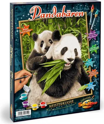 Immagine prodotto di Schipper Pittura per numeri - Orsi Panda
