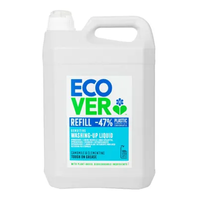 Produktbild von Ecover Afwasmiddel Kamille & Clementine Navulling (5000 ml)
