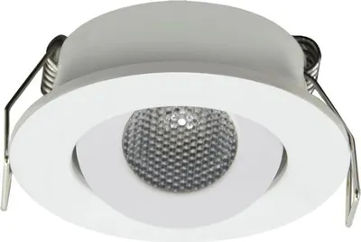 Image de Mini Spot LED encastré 1.5W Blanc ø52mm - Blanc neutre 4000K - 5500K