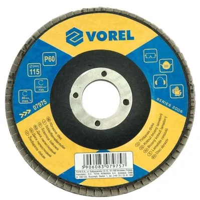 Produktbild von VOREL Schleifscheibe Winkelschleifer 07986 125mm 22.2mm