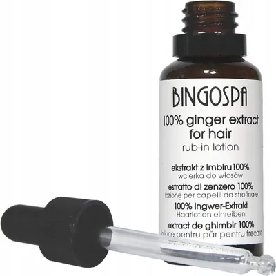 Produktbild von BINGOSPA 100 % Ingwerextrakt-Haarlotion, 30 ml