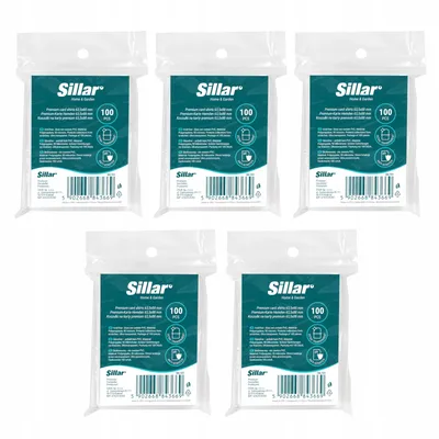 Obrázok produktu pre Sillar Premium 63,5 x 88 mm 90 mikrónový obal na obchodné karty 500 kusov