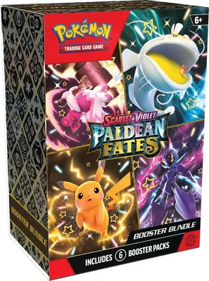 Produktbild von Pokemon Paldean Fates Booster Bundle