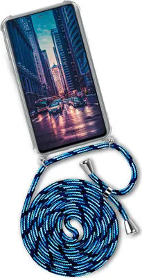 Produktbild von TWIST-Case + TWIST-Cord für Samsung Galaxy S20 FE / FE 5G, Farbe:City Dip (Silber)