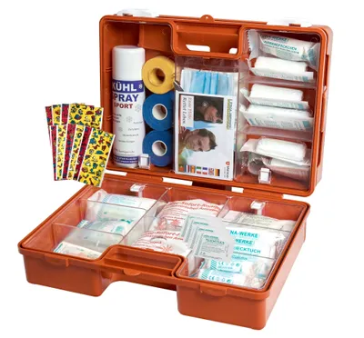 Produktbild von SPORT-Sanitätskoffer "PRO+" Erste-Hilfe Koffer akt. DIN 13157 + Sport-Ausstattung