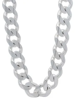 Produktbild von Panzerkette Halskette Breite 10,8 mm - 925 Sterlingsilber 55 cm lang