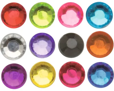 Produktbild von Glorex P&D Diamanten rund bunt