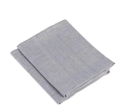 Imagen del producto de Conjunto de paños de cocina Unyqoos® – 4 paños de cocina absorbentes, 50 x 70 cm, 100% algodón jacquard, color plateado, 200 g/m², aptos para lavavajillas