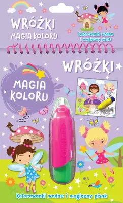 Obrázok produktu pre Wróżki. Magia koloru. Kolorowanki wodne... - praca zbiorowa